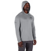 Milwaukee M550G-M WORKSKIN Hooded Sun Shirt - GRAY M