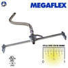 MegaFlex Sprinkler Drop Hose Braided with Preassembled Bracket UL/FM