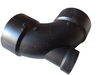 ABS DWV 90 Elbow W/ Low Heel Inlet (HUB x HUB x HUB)