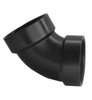 ABS DWV 60 Elbow (HUB x HUB)