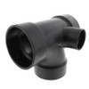 ABS DWV Sanitary Tee W/ Left Side Inlet (ALL Hub)