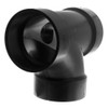 ABS DWV Sanitary Tee W/ Right Side Inlet (ALL Hub)