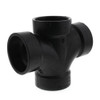 ABS DWV Double Sanitary Tee (ALL Hub)