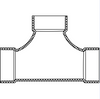 ABS DWV Two-Way Cleanout (HUB x HUB x HUB)