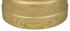 FDC Straight Siamese 4 x 2.5 x 2.5 NST Rough Brass Chrome PL