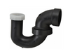 ABS DWV LA Pattern P-Trap W/ Union J& Plastic Nut (HUB x SJ)