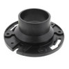 ABS DWV Closet Flange W/ Adjustable Plastic Ring (Spg)