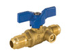 Gas Ball Valve, 2 Piece, with Side Tap, 600 WOG