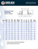 600# Carbon Steel Weld Neck Flange Dimensions