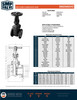 SM250GVO 250# OS&Y Gate Valve Data Sheet