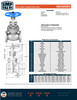 150# Cast Steel Flanged Globe Valve 2"-6" Spec Sheet