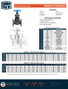 150# Forged Steel Flanged Globe Valve SM821CF Spec Sheet