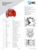 AWWA Swing Check Valve Ductile Iron Flanged Data Sheet