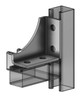 Fig. 9033CA 4-Hole Webbed Corner Angle, Left Hand, 3-1/2″ x 4-1/8″