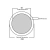 Sch40 Carbon Steel Pipe Dimensions