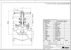 6" 150# Stainless Steel Flanged Globe Valve - NEWAY