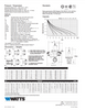 LF25AUB-Z3 Pressure Reducing Valve Spec Sheet