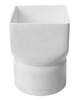 PVC SDR 35 Downspout Adapter (DownSpout x Sewer Hub, H x H)