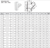 Schedule 40 PVC Reducing Wye (SOC x SOC x SOC) Technical Sheet