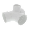 PVC DWV Sanitary Tee w/ Left Side Inlet