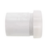 PVC DWV Adapter Tail Piece w/ Plastic Nut (S x SLIP)