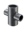 Schedule 80 PVC Reducing Cross (SxSxSxS)