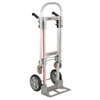 Gemini Jr. Convertible Hand Truck, 10 inch x 2 inch Interlocked Microcellular Foam Wheels - Assembled