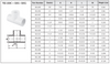 Schedule 40 PVC Soc Tee Technical Data