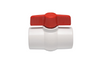PVC Compact Ball Valve SxS - White