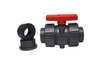 Safe Block True Union Ball Valve - Viton