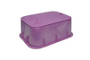 Rectangular Valve Box 12" x 17" x 6" - Purple