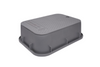 Rectangular Valve Box 15" x 21" x 6" - Grey