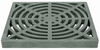 Square Catch Basin Grates - Green