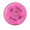 3M Particulate Filter 2096 P100 With Nuisance Level Acid Gas Relief (100/Case)