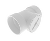 PVC DWV Flush Cleanout Tee w/ Cleanout Plug (HxHxFPT)