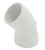 PVC DWV 45 Degree Street Elbow (H x S)
