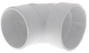 PVC DWV 90 Degree P-Trap Elbow (H x S)