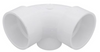 3" x 3" x 2" PVC DWV 90° Elbow w/ 2" Side Inlet (H x H x H x H)