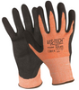 Wells Lamont Vis-Tech Cut-Resistant Gloves w/ Nitrile Coated Palm XL Orange/Black (Pkg Of 12)