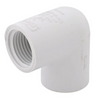 Schedule 40 PVC 90° Elbow (SOC x FPT)