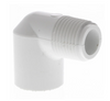 Schedule 40 PVC 90° Street Elbow (MPT x SOC)