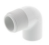 Schedule 40 PVC Reducing 90° Street Elbow (MPT x SOC)