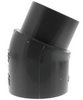 Schedule 80 PVC 22.5-Degree Street Elbow (SPG x SOC)