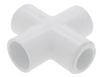 Schedule 40 PVC Reducing Cross Socket (Bushed)