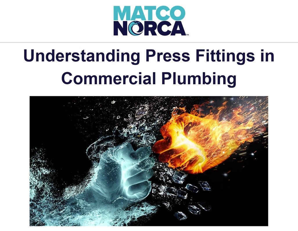 Understanding Press Fittings in Commercial Plumbing