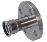 Stainless Press Flange Adapter GETPIPE