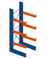 Space Plus Usa Cantilever Racking Single Side Units - HCRS-SU144X48X48-S