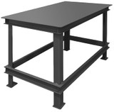Super Heavy-Duty Workbenches With Top Shelf Only - HHWBMT-367234-95