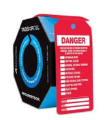 Tags By-The-Roll Barricade Safety Tags - TAR308
