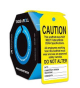 Tags By-The-Roll Scaffold Safety Tags - TAR103